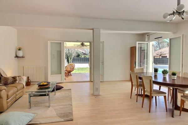 Maison plain-pied 113 m² – DPE performant – piscine – terrain 830 m² 395 000 €