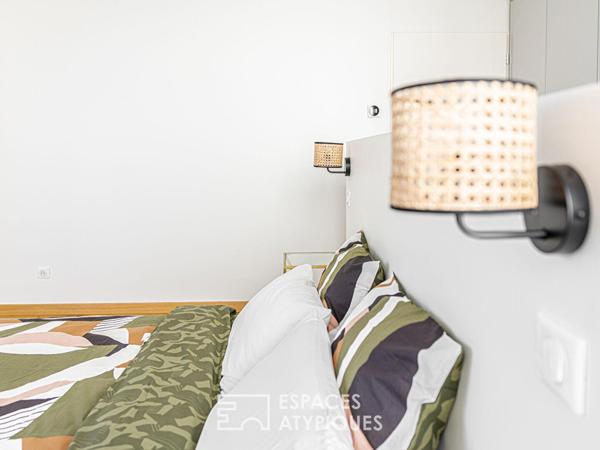 Appartement à la rénovation contemporaine, vue Loire