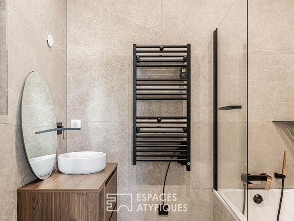 Appartement à la rénovation contemporaine, vue Loire