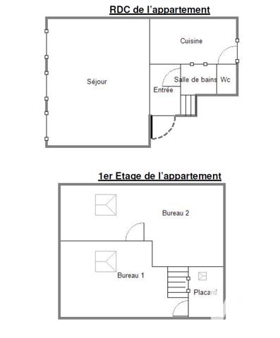 Appartement à vendre 3 pièces 45 m² Le Havre