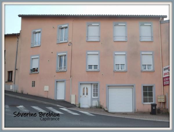 Immeuble à vendre NOIRETABLE (42), 4 appartements, jardin, garage