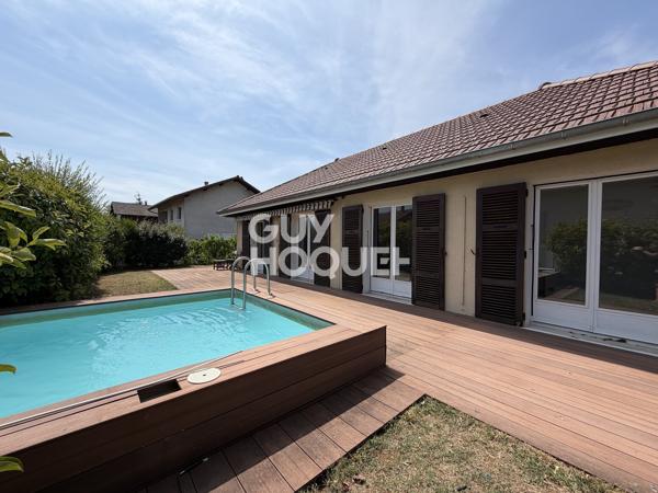 Maison meublée à louer à Bernin – 3 chambres, piscine et double garage