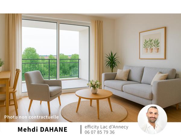 Appartement 2 pièces - 39 m²