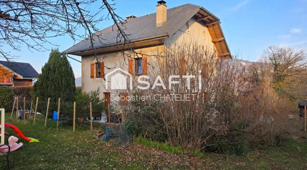 Maison lumineuse, vue Semnoz, fort potentiel