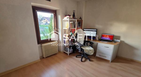 Maison lumineuse, vue Semnoz, fort potentiel