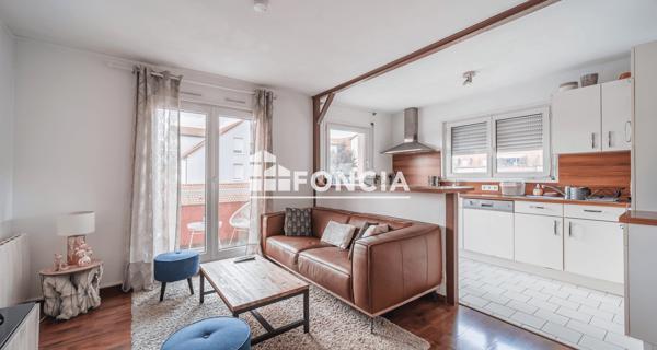 À vendre Appartement 2 pièces 36.88 m² - Colmar 68000