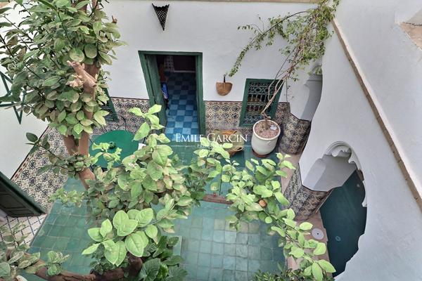 À vendre riad au quartier Riad Laarouss à Marrakech