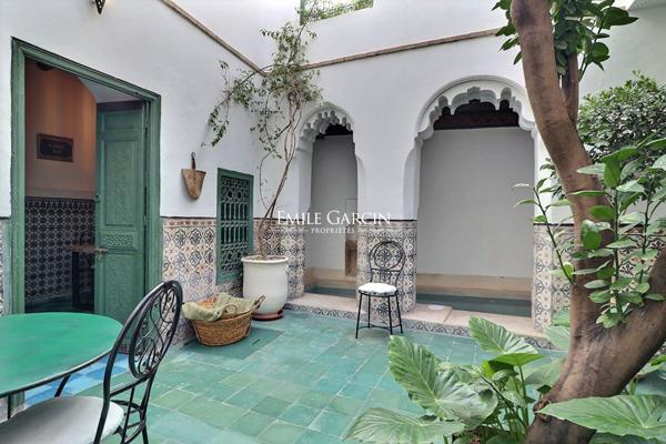 À vendre riad au quartier Riad Laarouss à Marrakech