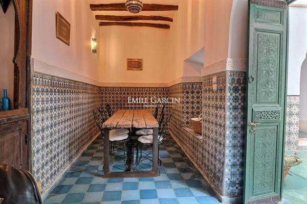 À vendre riad au quartier Riad Laarouss à Marrakech