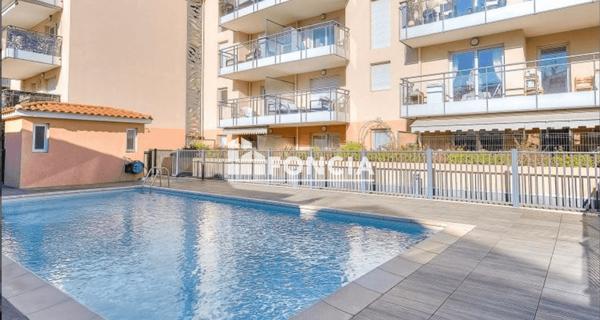 À vendre Appartement 2 pièces 41.66 m² - Le Cannet 06110