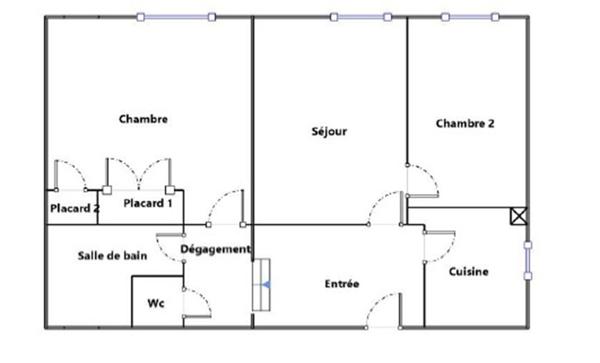 Appartement RENOVÉ -VIARME-TALENSAC,  
Nantes 44000