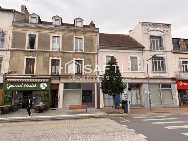 Ensemble immobilier , gros potentiel , commerce et appartements