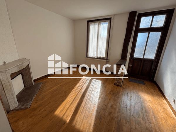 Location Maison 3 pièces 64.13 m² - 2 PLACE ROCHECHOUART Anizy Le Chateau 02320