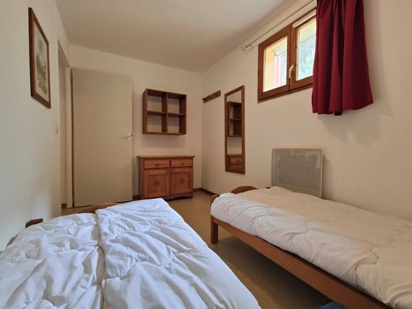 Valfréjus, appartement 2P de 31 m2 avec terrasse et cave, vue dégagée sur Vanoise