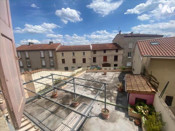 maison de ville en triplex avec 140m² de terrasse +Garage de 140m²