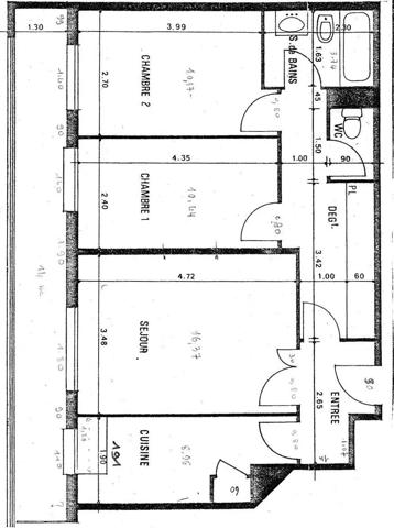 Vente                                                      Appartement
                        
                     3 pièces                      64 m2                     à Clamart
