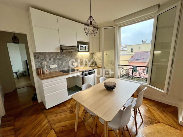 Centre-ville - 2 pièces rénové - Calme - Métro Ligne 13