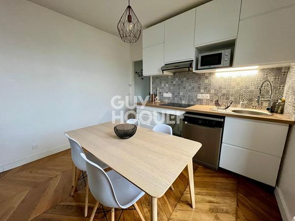 Centre-ville - 2 pièces rénové - Calme - Métro Ligne 13