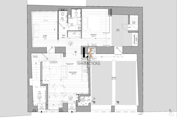 La Rochelle (17000) Préfecture - Joli appartement avec patio