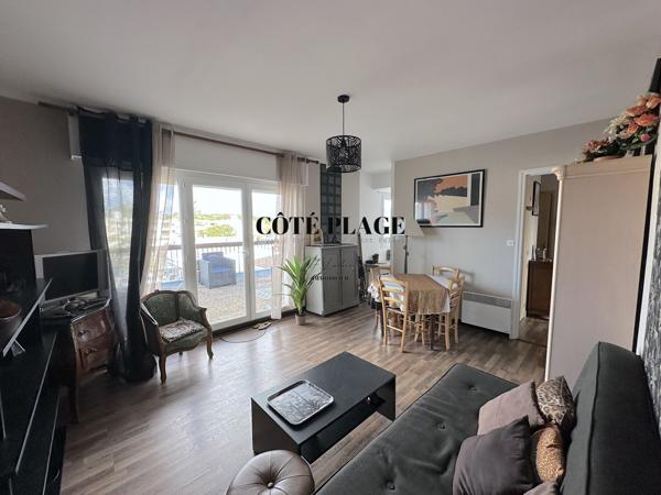 Saint-Palais-sur-Mer (17420) APPARTEMENT T3 avec terrasse - SAINT PALAIS - 3 PIÈCES - 50m2