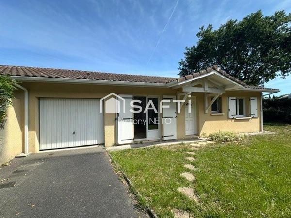 Maison à vendre,plain pied, 4 chambres, Gujan Mestras