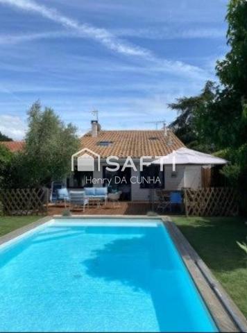 Maison coup de cœur avec piscine à Gujan-Mestras