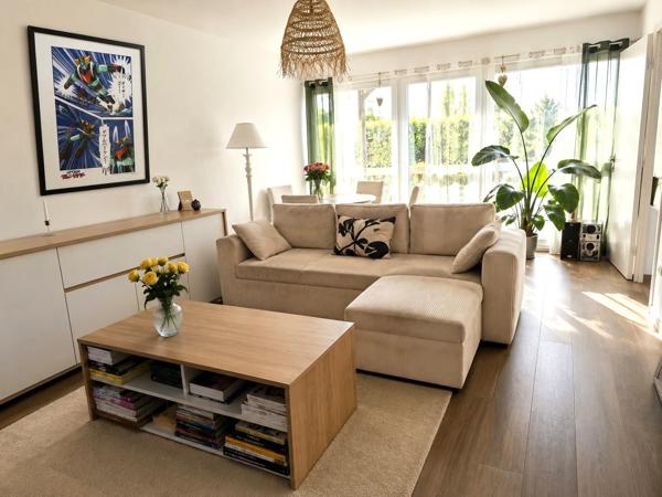 Appartement T2 en rez-de-jardin vendu loué MARCQ EN BAROEUL