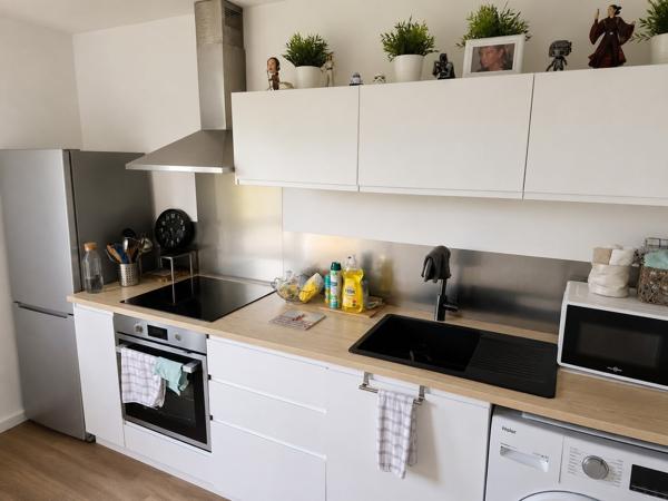 Appartement T2 en rez-de-jardin vendu loué MARCQ EN BAROEUL
