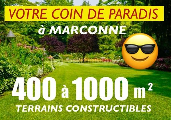 Terrain de 600 m²