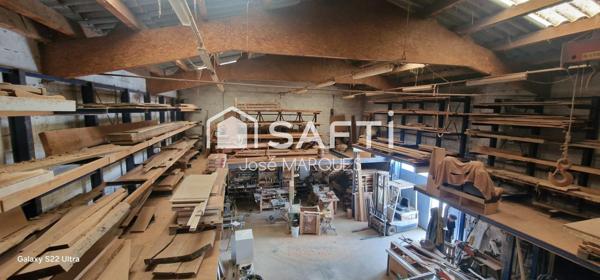 ZA Cogolin atelier avec mezzanine 359m²