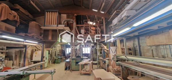 ZA Cogolin atelier avec mezzanine 359m²