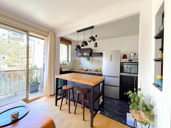 Appartement F1 à vendre  2 pièces - 36,23 m 2   PARIS  - 75016