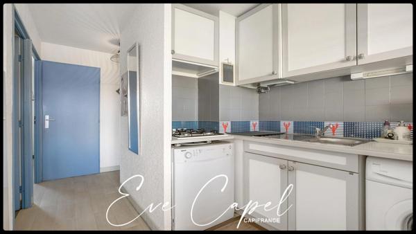 Appartement à vendre 3 pièces LE CAP D'AGDE (34), 2 chambres, place de parking, vue Mer. Secteur Richelieu / Rochelongue