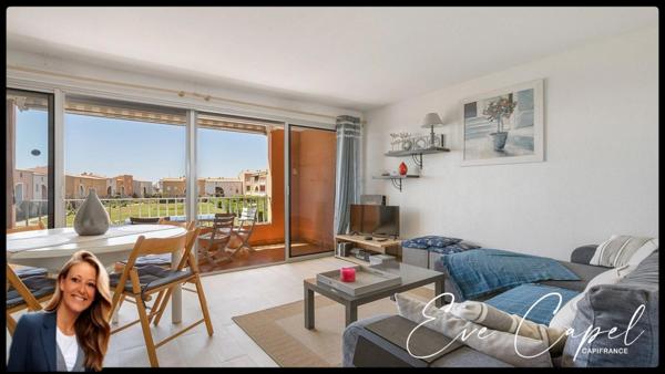 Appartement à vendre 3 pièces LE CAP D'AGDE (34), 2 chambres, place de parking, vue Mer. Secteur Richelieu / Rochelongue