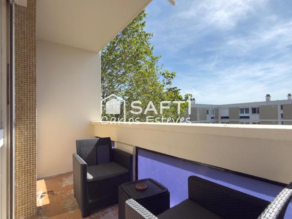 Agréable T2 avec balcon dans résidence arborée