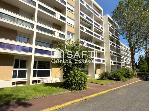 Agréable T2 avec balcon dans résidence arborée