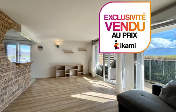 T3 en rez-de-chaussée avec terrasse