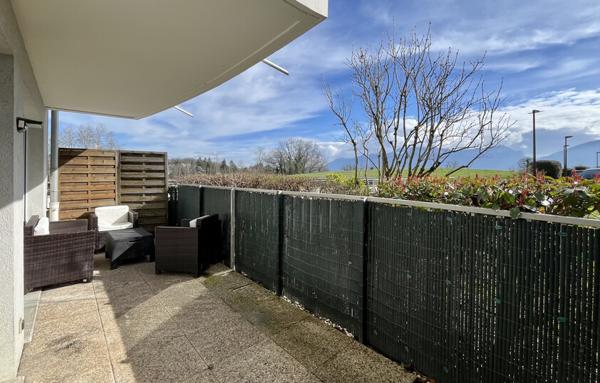 T3 en rez-de-chaussée avec terrasse