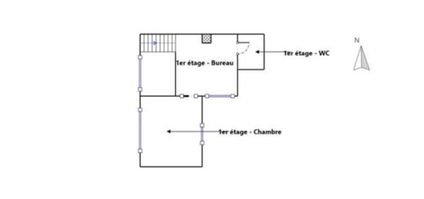 DUPLEX - PASSAGE de BERGAME - 4 PIECES de 67,13 m² LC