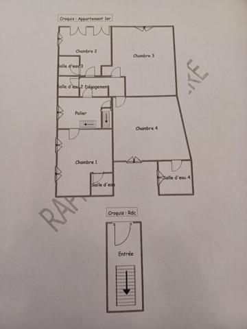 Immeuble Pontorson 10 pièce(s) 178 m2