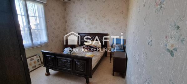 Maison de 123m², terrain de 2000m², 3 chambres, 5 pièces.