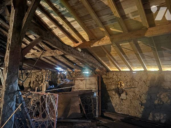 Pour amoureux des anciennes fermes au cachet indéniable, avec terrain autour d'environ 1 hectare !