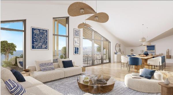 LA CIOTAT - APPARTEMENT - T3 - 74 M2 - TERRASSE - JARDIN - 2 PARKING - PISCINE - 618 000€