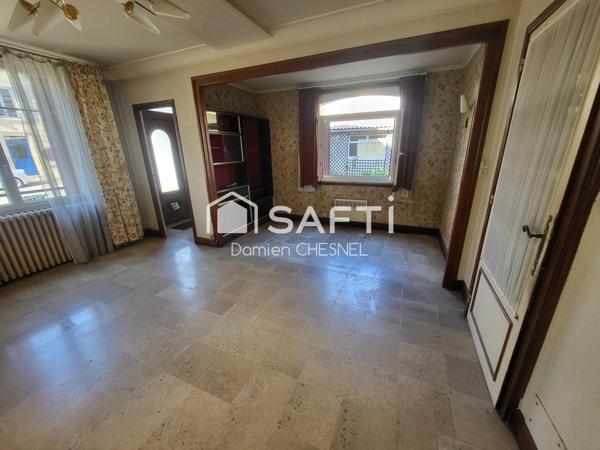 maison centre-ville 110m²  3 chambres avec garages