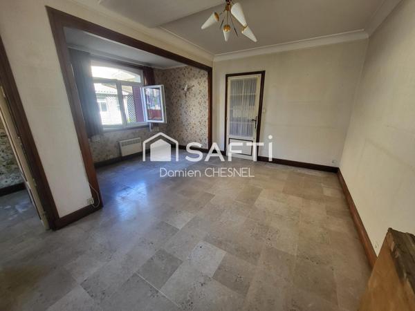 maison centre-ville 110m²  3 chambres avec garages