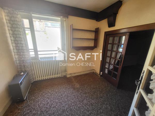 maison centre-ville 110m²  3 chambres avec garages