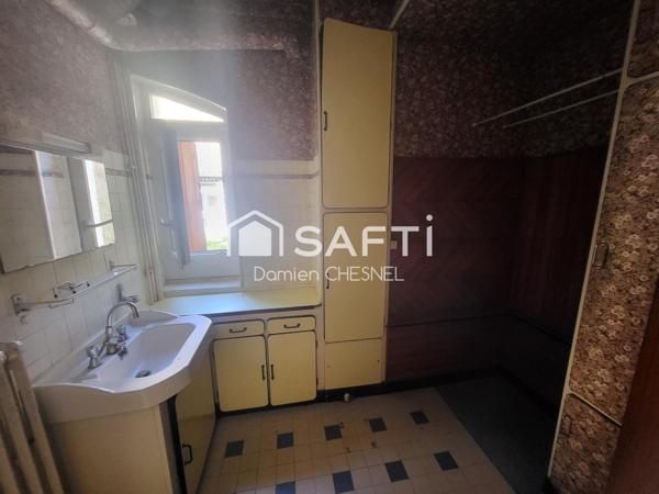 maison centre-ville 110m²  3 chambres avec garages