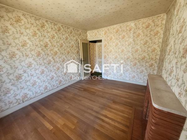 maison centre-ville 110m²  3 chambres avec garages