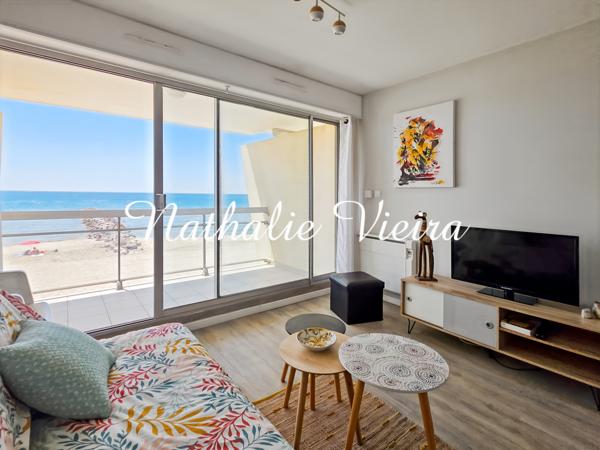 Carnon Plage (34130) MAGNIFIQUE STUDIO MEUBLE VUE MER
