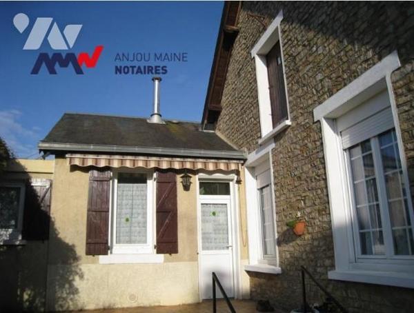 SABLE SUR SARTHE - GASTINES/GARE - MAISON DE VILLE réf CC2112